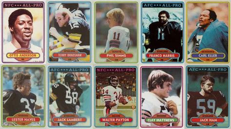 most valuable 1980 topps football cards|Most Valuable Football Cards of the 1980s (Prices